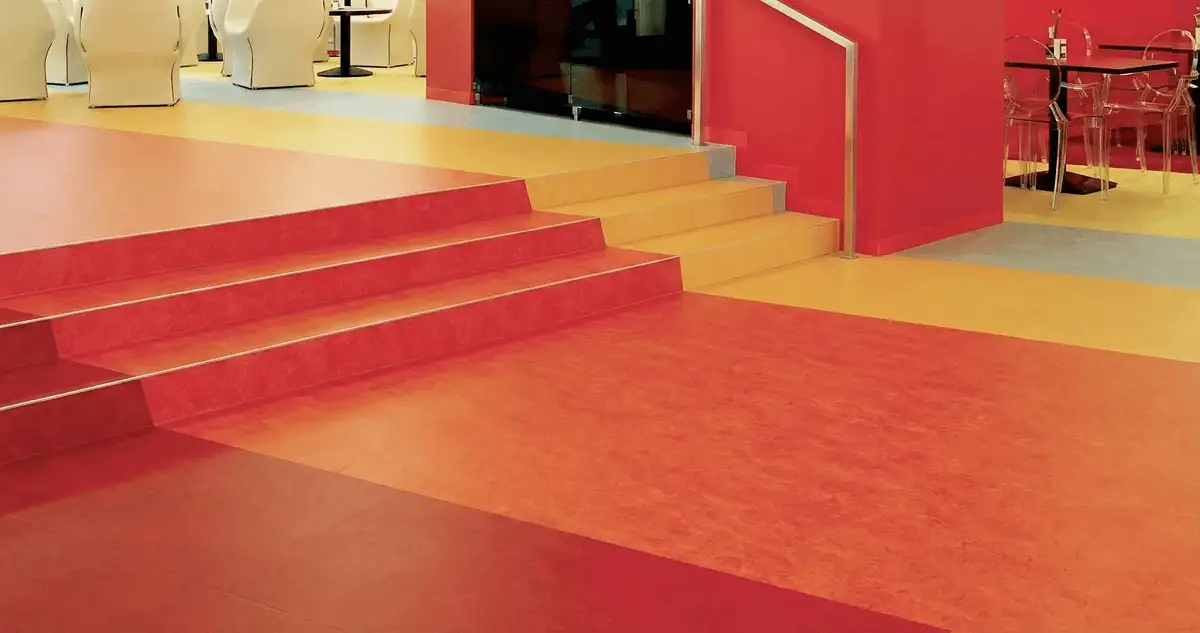 Snack bar with beautiful professionally installed linoleum flooring in Chandler, AZ